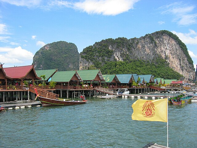 Koh Panyee is a charming and unique fishing village located in Phang Nga Bay, Thailand.