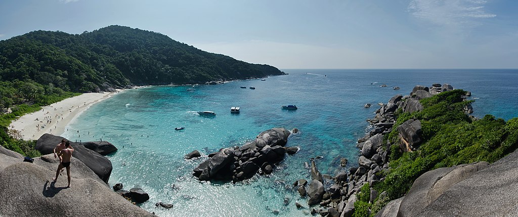 Similan Islands It is a group of islands located in the Andaman Sea. 