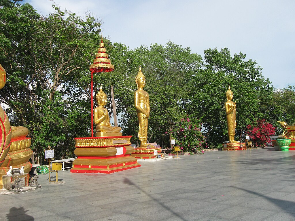 "Phratamnak Hill" or "Buddha Hill," is a prominent and scenic hill located in the city of Pattaya, Thailand. 