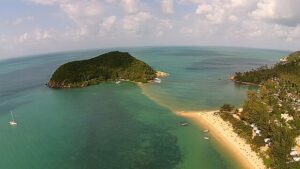 The Separated Sea, found on the picturesque island of Koh Ma, is one of nature's most captivating wonders.