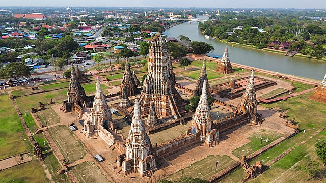 Nestled on the west bank of the Chao Phraya River in Ayutthaya, Thailand,