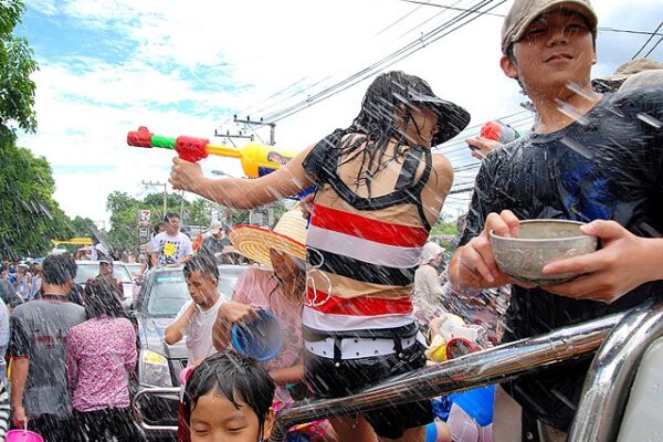 Songkran Festival, Thai New Year, Chiang Mai, Lanna traditions, water pouring ceremony, Buddha procession, Tourism Authority of Thailand, TAT, cultural celebration, Thailand tourism